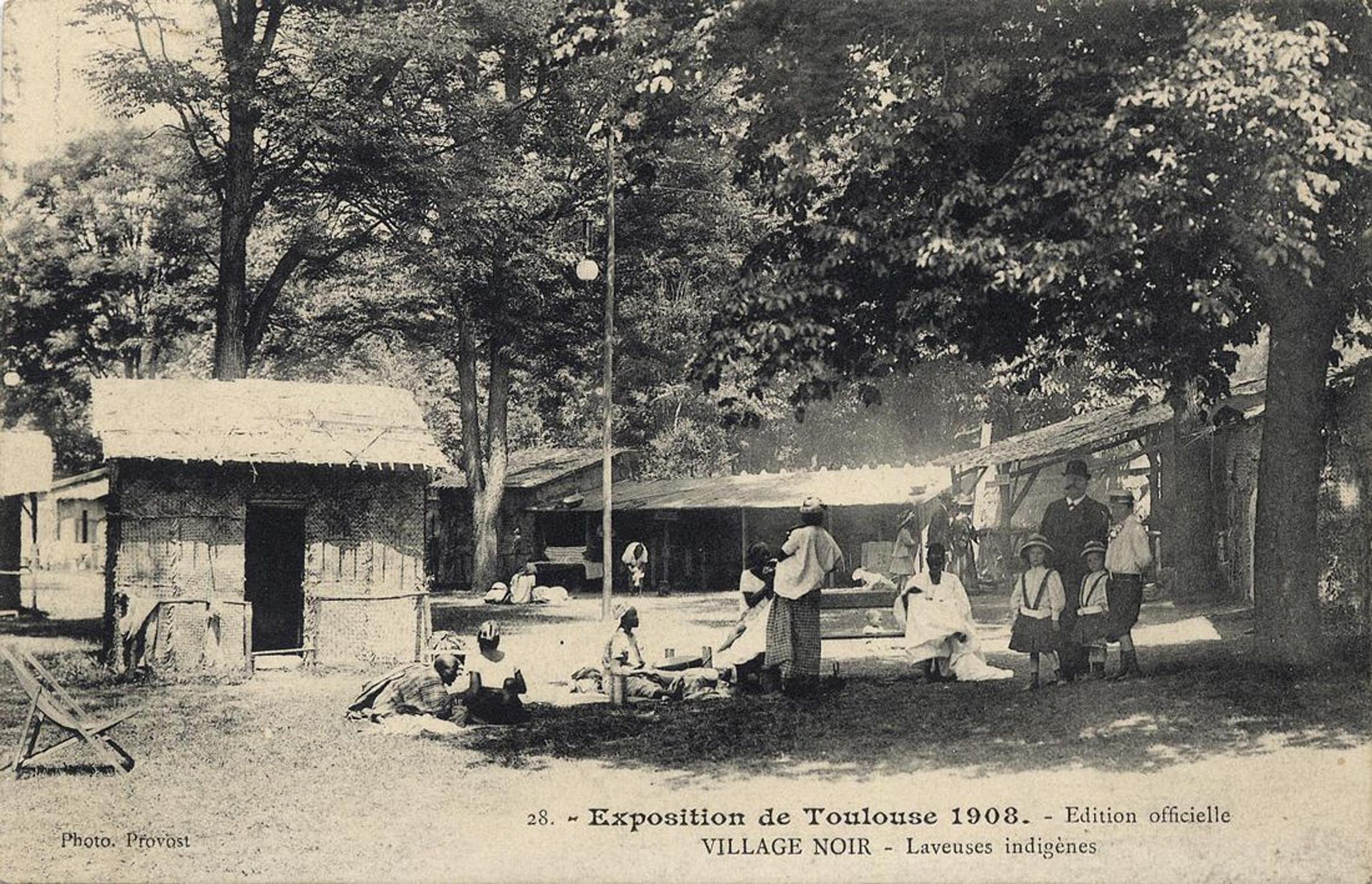 Exposition industrielle internationale de Toulouse, 1908, Jardin des Plantes, photo. Paul Bacard – Ville de Toulouse, Archives municipales, 9FI5150