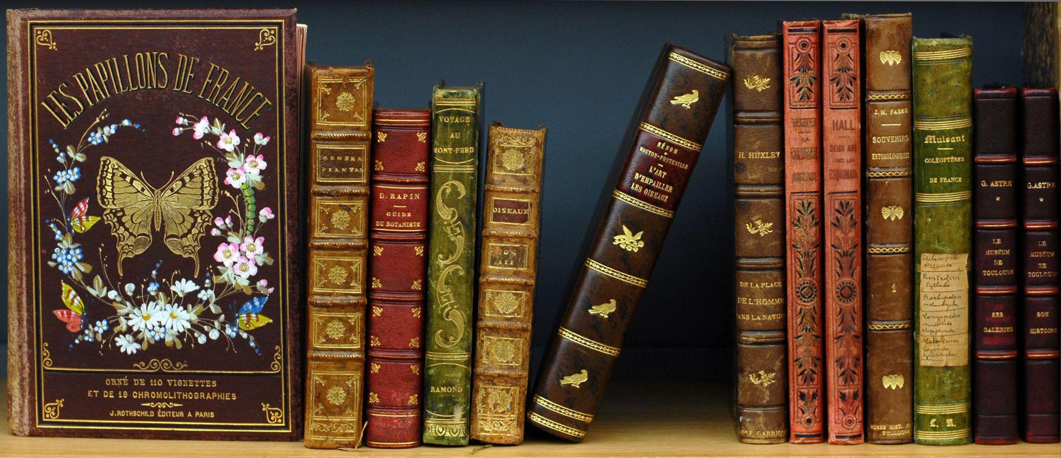 Ouvrages du fonds ancien de la bibliothèque du muséum