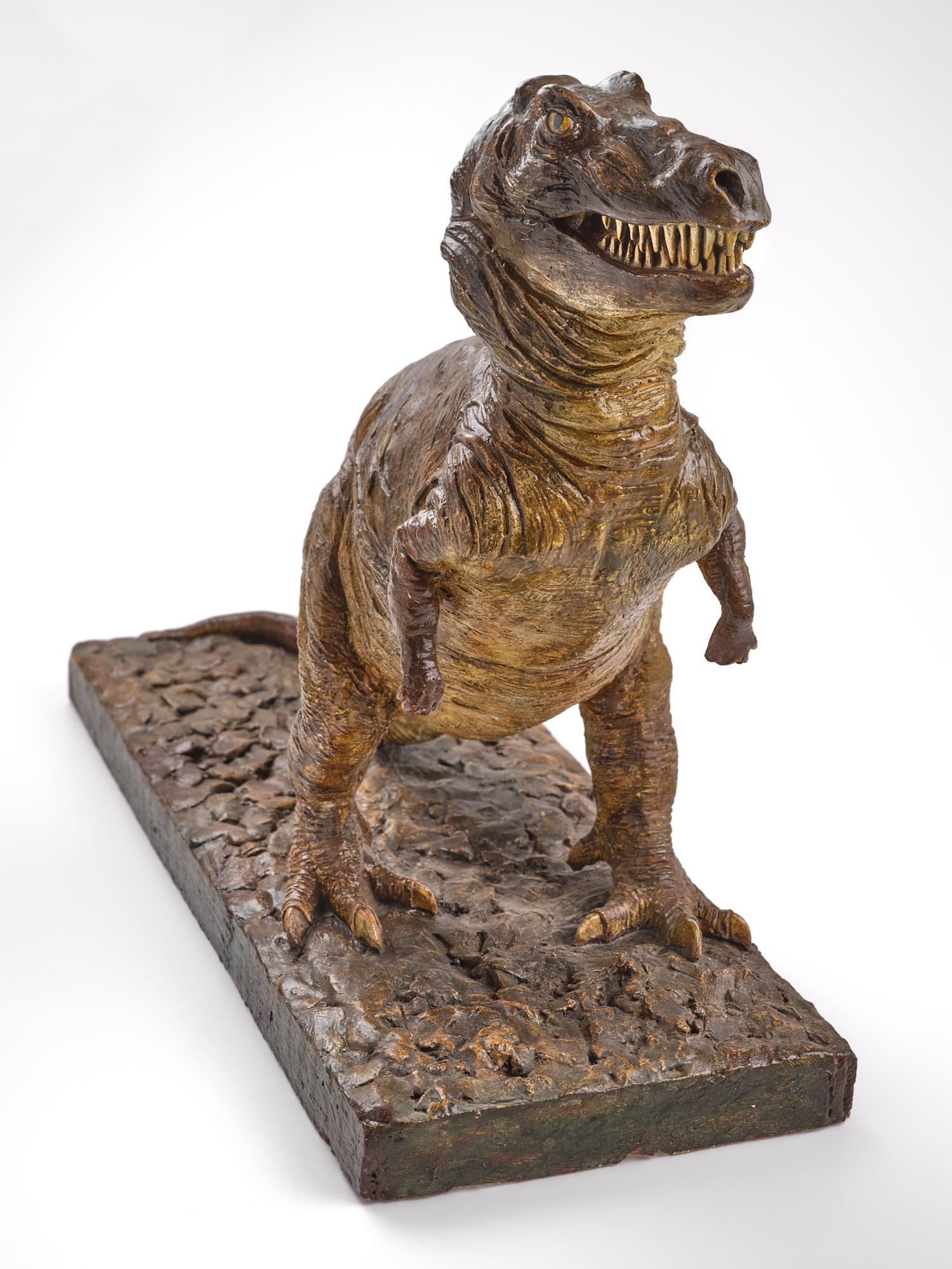 Modèle réduit de tyrannosaure par Vernon Edwards